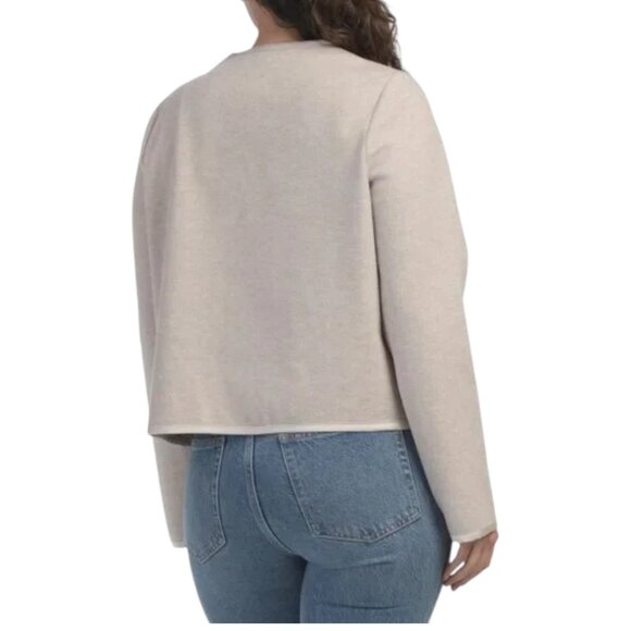 RACHEL ZOE Light Beige Knit Jacket - Picture 2 of 2